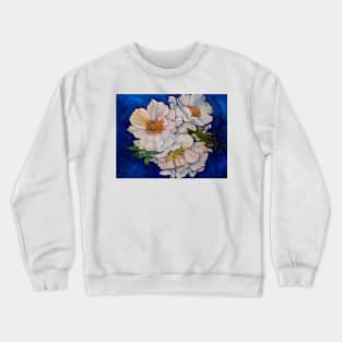 White roses Crewneck Sweatshirt